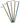 Single Coloured Straw And Brush Set
