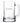 Mug Mainz 650 ml en verre transparent à base épaisse avec anse