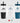 Gobelet à paille bicolore Polar en plastique recyclé – 40 oz