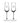 Riedel Grape Champagne Flute 8.5oz crystal stemmed glass S/2" an 'Onyx' black gift box