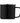 Wyoming - Tasse de camping en émail 385 ml avec rebord en acier inoxydable