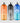 Bouteille d'eau Skye rPET Ombré à bouchon torsadé - 500 ml