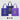 North Park - Non-Woven Shopping Tote Bag - Metallic imprint  grouped