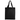 Black North Park - Non-Woven Shopping Tote Bag - Metallic imprint plain