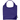Purple Capri - Foldaway Shopping Tote Bag - 210D Polyester - Metallic imprint plain