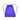 Purple - Black Vilda 210D Polyester Drawstring Backpack plain