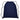 Navy Blue - Black Gateway - Non-Woven Drawstring Backpack plain