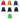 Assorted - Black Gateway - Non-Woven Drawstring Backpack plain