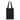 Black Cross Country - Non-Woven Insulated Lunch Tote Bag plain