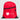 Red - Black Daypack - Drawstring Backpack - 210D Polyester
