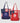 American Flag Non-Woven Tote Bag w/ 210D Pocket  grouped