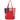 Red American Flag Non-Woven Tote Bag w/ 210D Pocket plain