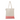 Natural - Red Aro Recycled 5oz Cotton Micro Stripe Tote Bag - 9.7L plain
