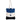 Royal Blue-Natural-Black Tri-Colour Cotton Tote