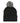 Black Acrylic Beanie with Pom Pom
