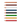 Assorted Golf Pencil (Hex.) plain