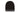Black White Skull Acrylic Beanie - Toque with Stripes
