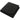 Black 100% Recycled PET Fleece Blanket plain