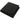 Black 100% Recycled PET Fleece Blanket plain