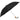 Black 40" Folding Umbrella plain