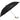 Black 40" Folding Umbrella
