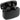 Black A'Ray True Wireless Auto Pair Earbuds with ANC. plain