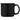 Black - Black Adventure - 15 oz. Ceramic Campfire Mug plain