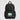 Black - Black Aurelia rPET Dual Pocket Gold-Zip 15 Inch Laptop Backpack - 20L