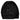 BLACK Chic Chenille Beanie plain grouped