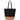 Black - Cork Alentejo - Recycled Cotton Tote Bag with Cork Bottom plain