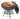 Black Cuisinart Outdoors® 14" Charcoal Grill plain