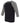 Black/ Deep Heather Three-Quarter Sleeve Baseball Tee - 3200