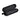 Black Elements 39" Recycled rPET Manual Mini Folding Umbrella plain