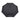 Black Elements 43" Recycled rPET Manual Folding Umbrella