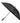 Black Elements 60" Recycled rPET Auto Open Dual Canopy Golf Umbrella