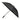 Black Elements 60" Recycled rPET Auto Open Dual Canopy Golf Umbrella