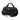 Black Everywhere Duffel Bag plain