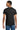 Black Gildan Tall 100% US Cotton T-Shirt 2000T plain