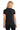 Black Gildan Women's Heavy Cotton 100% Cotton T-Shirt. 5000L plain