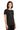 Black Gildan Women's Ultra Cotton 100% US Cotton T-Shirt. 2000L plain