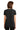 Black Gildan Women's Ultra Cotton 100% US Cotton T-Shirt. 2000L plain
