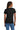 Black Gildan Women's Ultra Cotton 100% US Cotton T-Shirt. 2000L plain