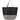 Black - Gray Julian Two-Tone - Non-Woven Tote Bag plain