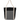 Black - Gray Spun - Recycled Cotton Blend Tote Bag plain