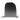 Black - Gray Vilda 210D Polyester Ombre Drawstring Bag  - 6L plain