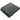 Black Heathered Fleece Blanket plain
