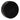 Black Hockey Puck Stress Reliever plain