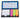 BLACK Leather Look Case Of Sticky Notes With Calendar  grouped