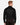 Black Men's CrownLux Performance® Plaited Long Sleeve Polo - DG20L