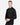 Black Men's Easy Blend™ Long Sleeve Polo - M265L